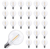 Bec LED G40 0.5W 4.5lm lumina calda 2700 K, 3V, pentru instalatii solare