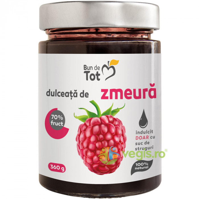 Dulceata de Zmeura fara Zahar 360g