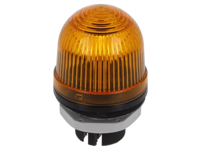 Semnalizator luminos portocaliu WERMA 12-230V lumină continuă IP65