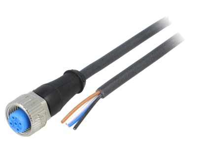 Cablu M12 2m IP67, 4 pini foto