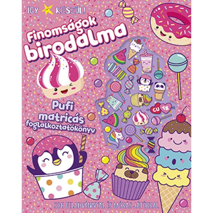 &Iacute;gy k&eacute;sz&uuml;l! Finoms&aacute;gok birodalma - Pufi matric&aacute;s foglalkoztat&oacute;k&ouml;nyv