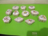 Colectie portelan EMPRESS JOSEPHINE Rose Garten - Limited Edition SET 11 cutiute