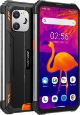 Telefon mobil Blackview BV8900 Orange, 4G, IPS 6.5 , 16GB RAM (8GB + 8GB extensibili), 256GB ROM, Camera termica, , 64+5 Mpx, Android 13, 10380mAh, Du