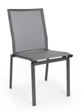 Cumpara ieftin Set 16 scaune gradina aluminiu textilen gri antracit Cruise 50x61x88.5 cm