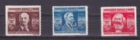 1945 - Confederația Generala a Muncii, serie neuzata