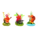Decoratiuni acvariu 12 cm-9 buc/bax