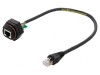 Adaptor RJ-Lnxx 8P8C 0.3m 10Base-T