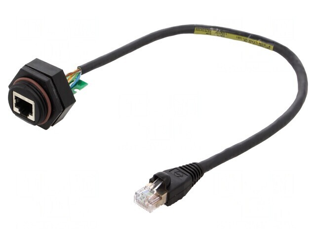 Adaptor RJ-Lnxx 8P8C 0.3m 10Base-T