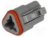 Conector auto, DT, 3 pini, DEUTSCH - DT06-3S