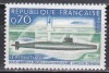 Franta 1969 - Primul submarin nuclear francez &bdquo;Le Redoutable&rdquo;, MNH, Nestampilat