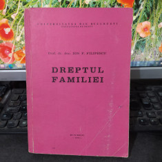 Ion Filipescu, Dreptul familiei, București 1976, 196