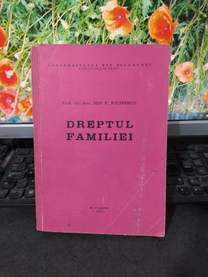 Ion Filipescu, Dreptul familiei, București 1976, 171 foto