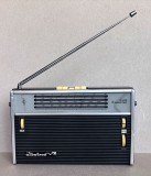 Radio portabil romanesc ALBATROS / ELECTRONICA anii 70, functional, cu antena si baterii, Analog