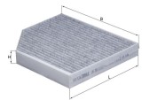 MAHLE LAK 386 Filtru, aer habitaclu