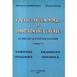 Vocabularul minimal al limbii romane curente