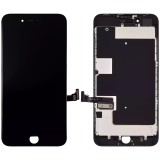 Display cu Placa Metalica iPhone 8 Plus Aftermarket (Black)