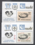 Argentina 1978 Sport, FIFA, Soccer, Footbal, 2 perf. sheets, MNH S.375
