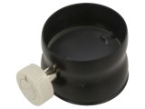 Clapetă fluture pentru extractor de fum 50mm