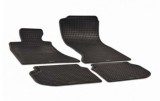 Covorase Auto Cauciuc BMW Seria 5 (F10/F11) 2010-2017, Set Complet Fata+Spate, Bordura Inalta, Antialunecare, Gri Carbon, Umbrella