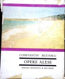 Opere Alese Constantin Bratescu, Editura Stiintifica 1966, Limba Romana, Carte Cartonata