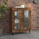 vidaXL Dulap, stejar fumuriu, 69,5x34x90 cm, lemn compozit 817336