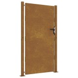 Cumpara ieftin Poarta de gradina, 105x205 cm, otel corten