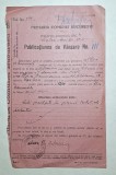 Publicațiune de v&acirc;nzare Primăria București 1925 &ndash; executare fiscală rară