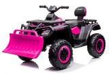 Cumpara ieftin ATV electric 4x4 cu accesorii incluse, Kinderauto BJS615, 320W, 24V, culoare roz