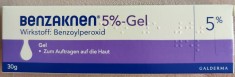 Tretin Peroxide Benzoyl Benzaknen Differin Gel 5% Galderma 30GR