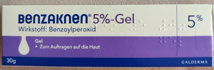 Tretin Peroxide Benzoyl Benzaknen Differin Gel 5% Galderma 30GR