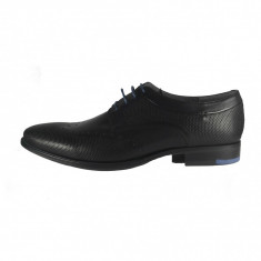 Pantofi eleganti barbati, din piele naturala, marca Marco Santini, A6G2947N-01-28, negru 41 foto