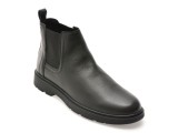 Ghete GEOX negre, U36D1C, din piele naturala