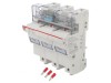 Clemă Siguranțe 100A 22x58mm pentru Șină DIN IP20