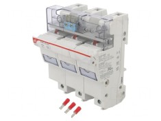 Clemă Siguranțe 100A 22x58mm pentru Șină DIN IP20