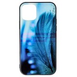Husa iPhone 11 Pro, TPU + Sticla, Design 12, Protectie Premium
