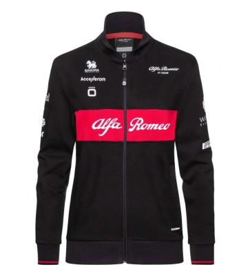 Alfa Romeo Racing hanorac de damă official zip black F1 Team 2023 - L foto