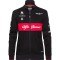 Alfa Romeo Racing hanorac de damă official zip black F1 Team 2023 - L