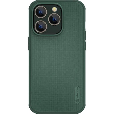 Husa pentru iPhone 16 Pro Max - Nillkin Super Frosted Shield Pro - Deep Green foto