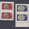 A11 TX3 8 - 1967 - Centenarul monedei nationale - perechi de cate patru timbre