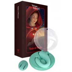 Vibrator Cuplu PleasureBerry, 10 Moduri Vibratii, Remote Control, Silicon, USB, IPX7, Verde