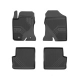 Covorase Auto Tip Tavita Frogum Compatibile Toyota Corolla E120 (2000-2006) - Cauciuc si TPE, Margine Inalta 4cm