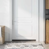 Cumpara ieftin Perdele de usa cu perii cu montare prin insurubare 2 pcs Negru