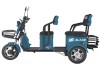 Triciclu electric Blade TRIP X2 2000W, 2 locuri, 72V, albastru-negru