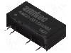 Convertor de tensiune, DC-DC, intrare 4,5...5,5V DC, iesire 12V DC, putere 2W, AIMTEC - AM2D-0512SH30Z