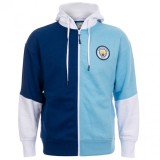 Manchester City hanorac de bărbați cu glugă No2 zip half - L