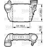 Radiator intercooler VW BORA Combi (1J6) (1999 - 2005) VALEO 817557