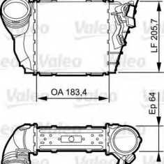 Radiator intercooler VW GOLF IV Variant (1J5) (1999 - 2006) VALEO 817557