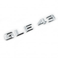Emblema GLE 43 pentru spate portbagaj Mercedes