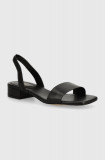 Aldo sandale de piele Dorenna femei, culoarea negru, 13740417.Dorenna