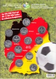 D12 - spoert - fotbal - Cupa mondiala Germania 2006 - monede argintii cu stadioanele